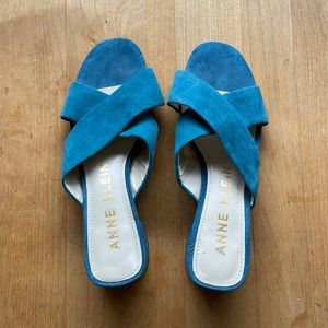 Anne Klein Suede Heels